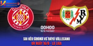 Soi Kèo Girona vs Rayo Vallecano: 0h Ngày 16/8 - La Liga
