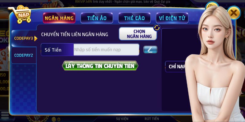 Tốc độ nạp rút tiền tại cổng game siêu nhanh